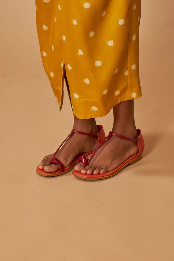SANDALIA SABIANA VERMELHO