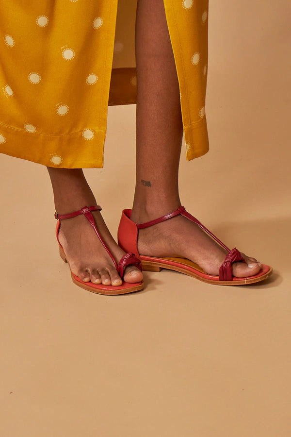 SANDALIA SABIANA VERMELHO