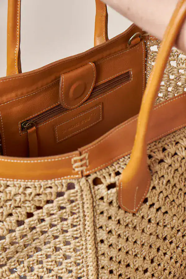 bolsa entrelaço