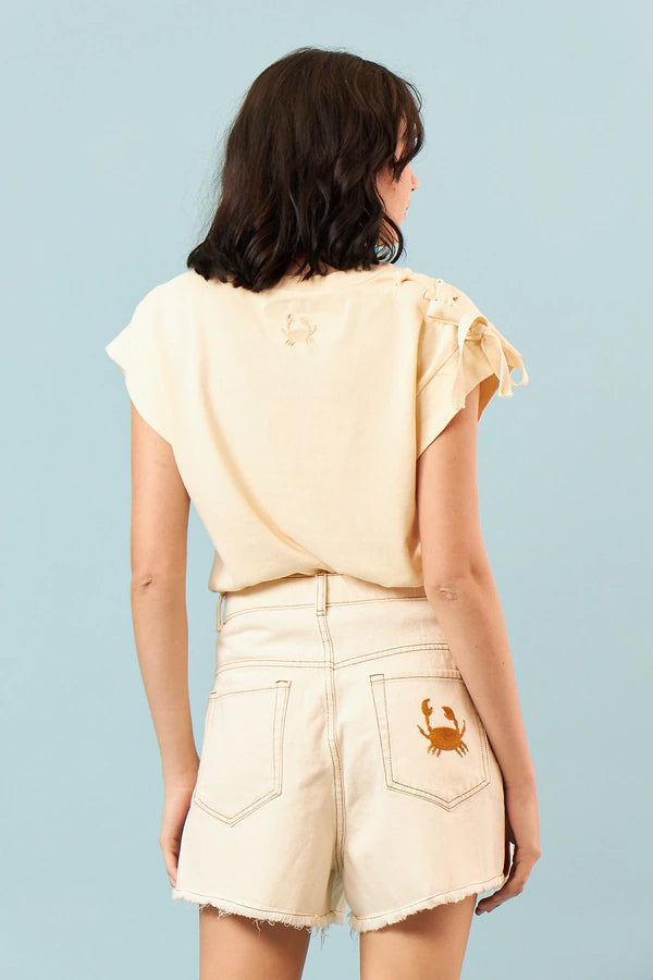 BLUSA SUZANA BEGE