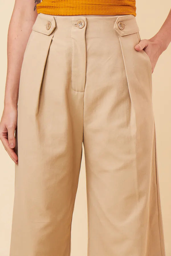 CALÇA SOLENE BEGE