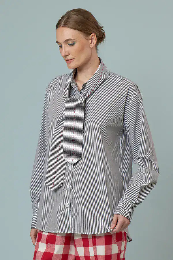 CAMISA SANDAISE MARROM