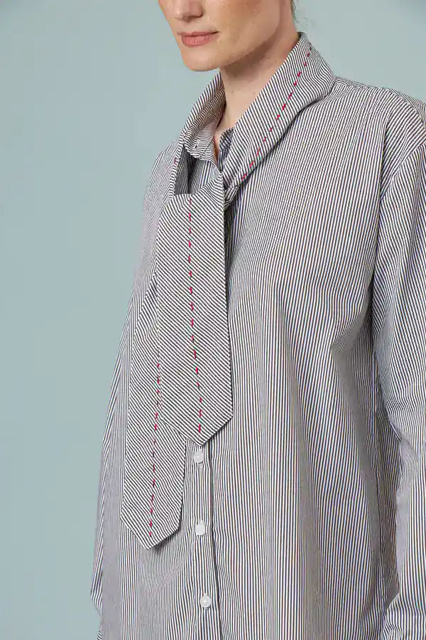 CAMISA SANDAISE MARROM