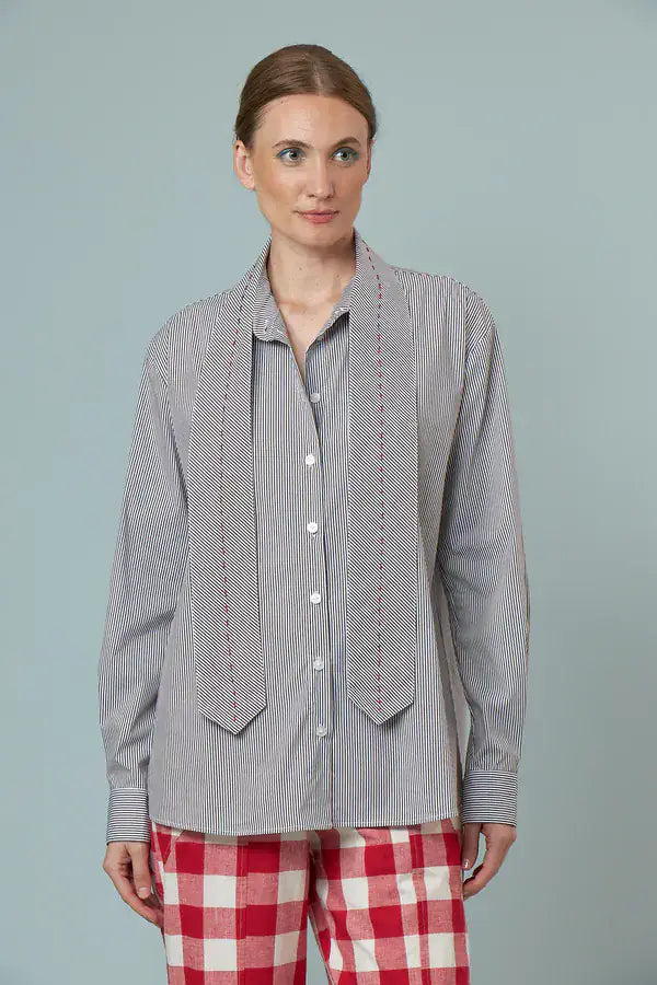 CAMISA SANDAISE MARROM