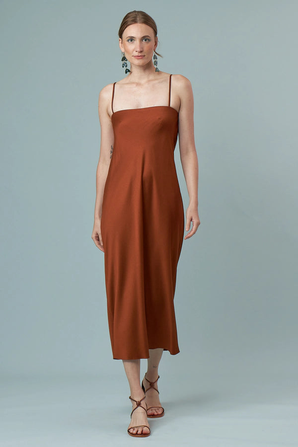 VESTIDO ICARAI MARROM