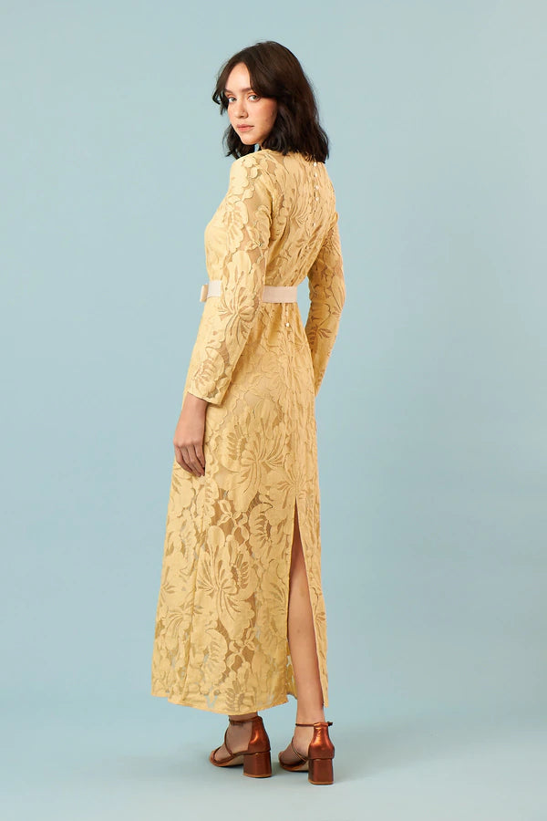 VESTIDO NINETTA BEGE