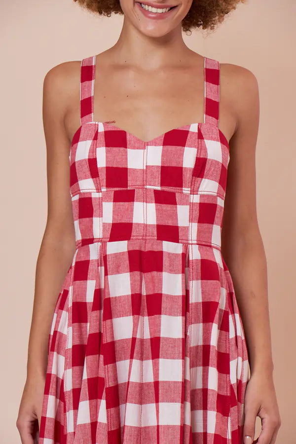 VESTIDO LIRA XADREZ