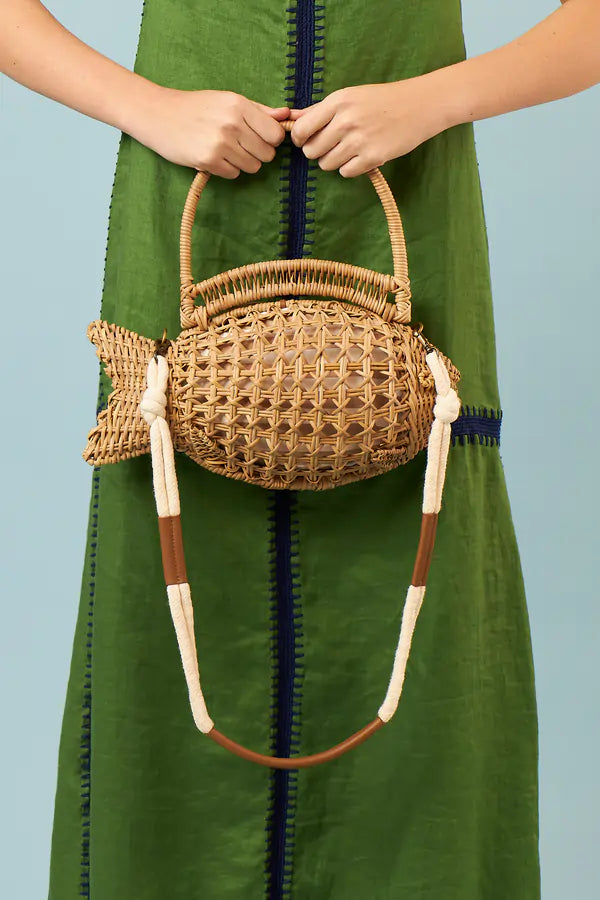 BOLSA PEIXE RAFIA RAFIA