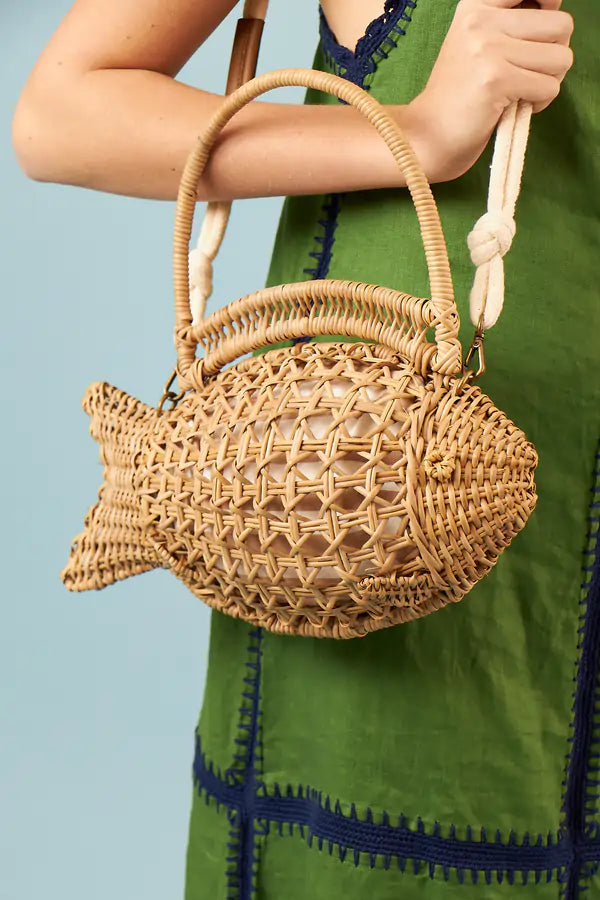 BOLSA PEIXE RAFIA RAFIA