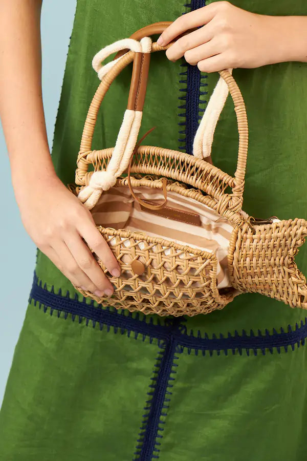 BOLSA PEIXE RAFIA RAFIA