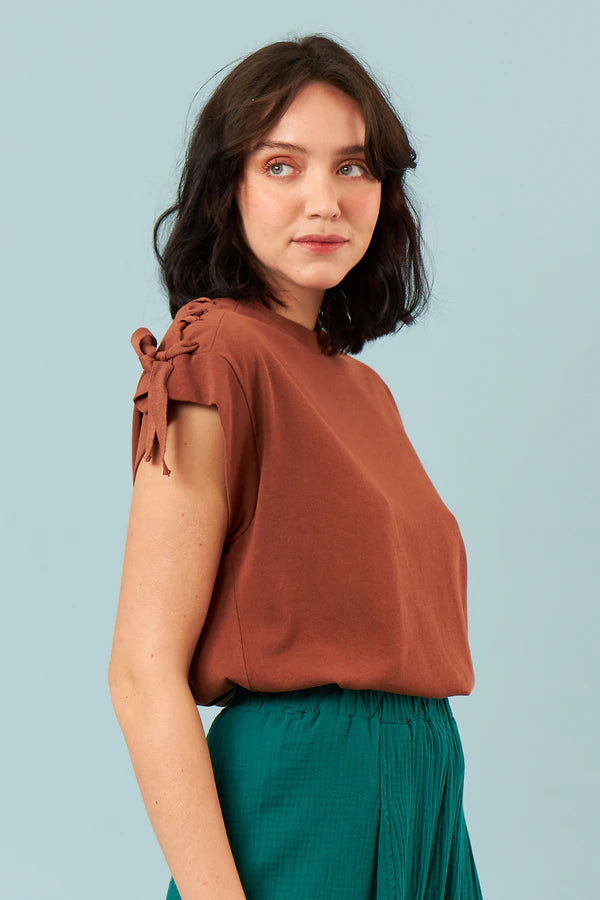 BLUSA SUZANA BEGE