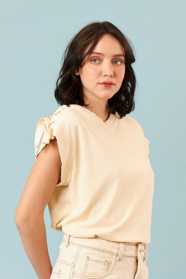 BLUSA SUZANA BEGE