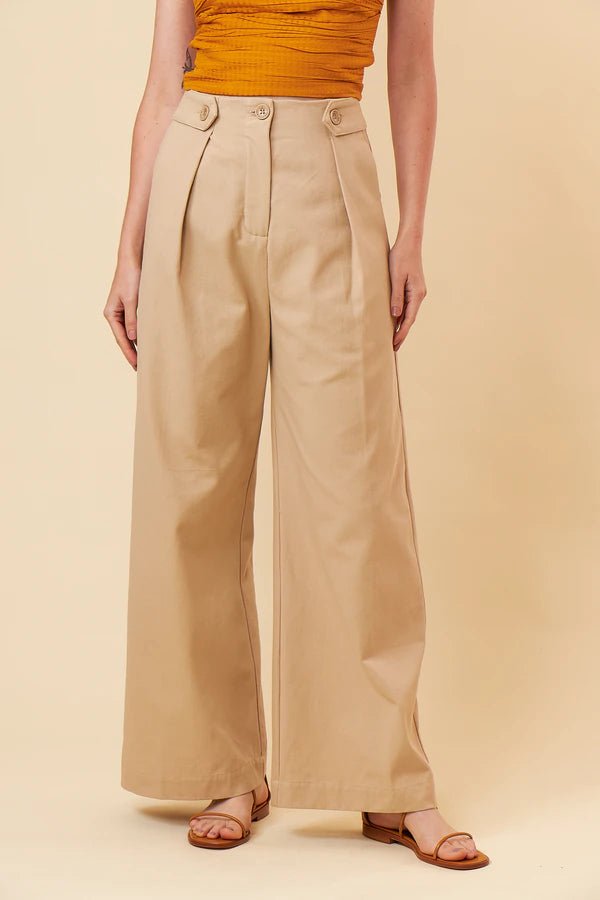 CALÇA SOLENE BEGE