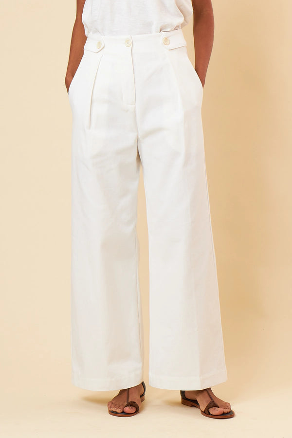 CALÇA SOLENE OFF WHITE