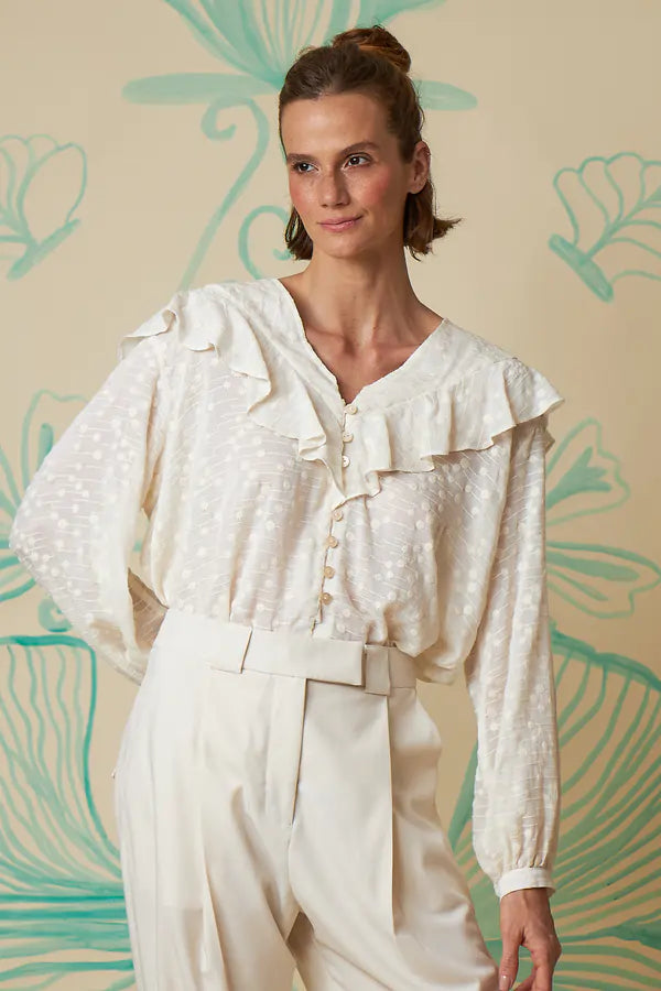 CAMISA GASTONE OFF WHITE