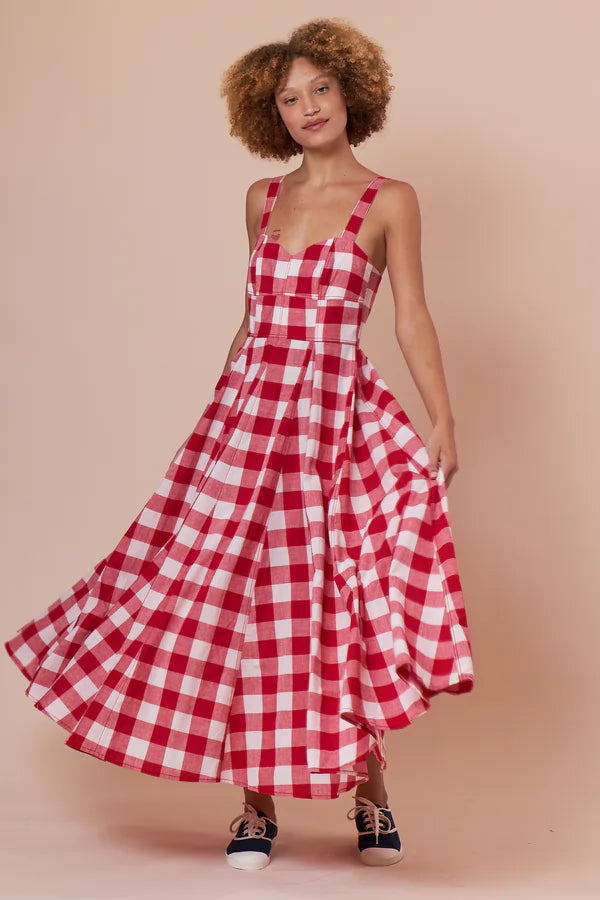 VESTIDO LIRA XADREZ
